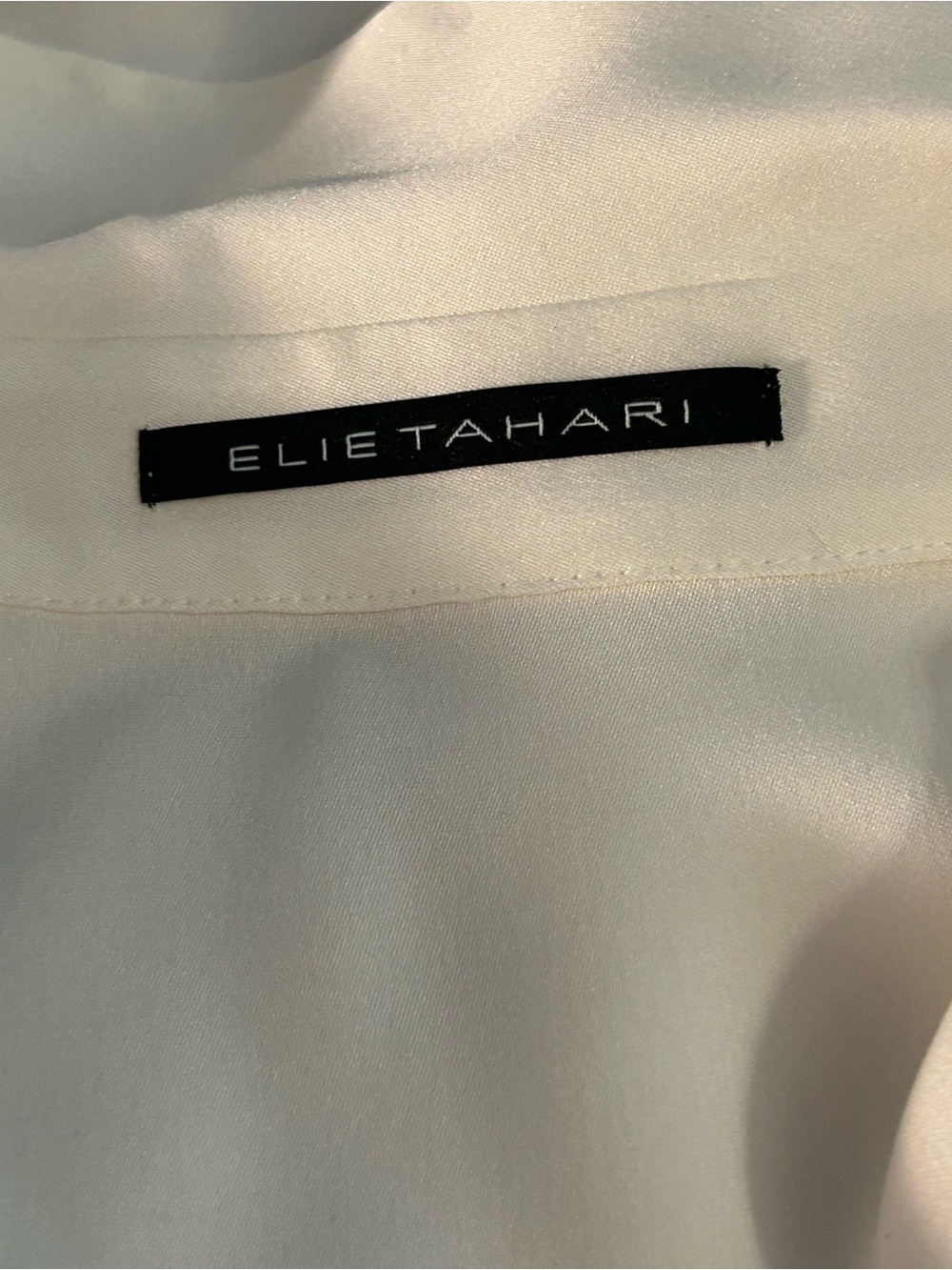 Elie Tahari NWT 100% silk blouse - Picture 9 of 9